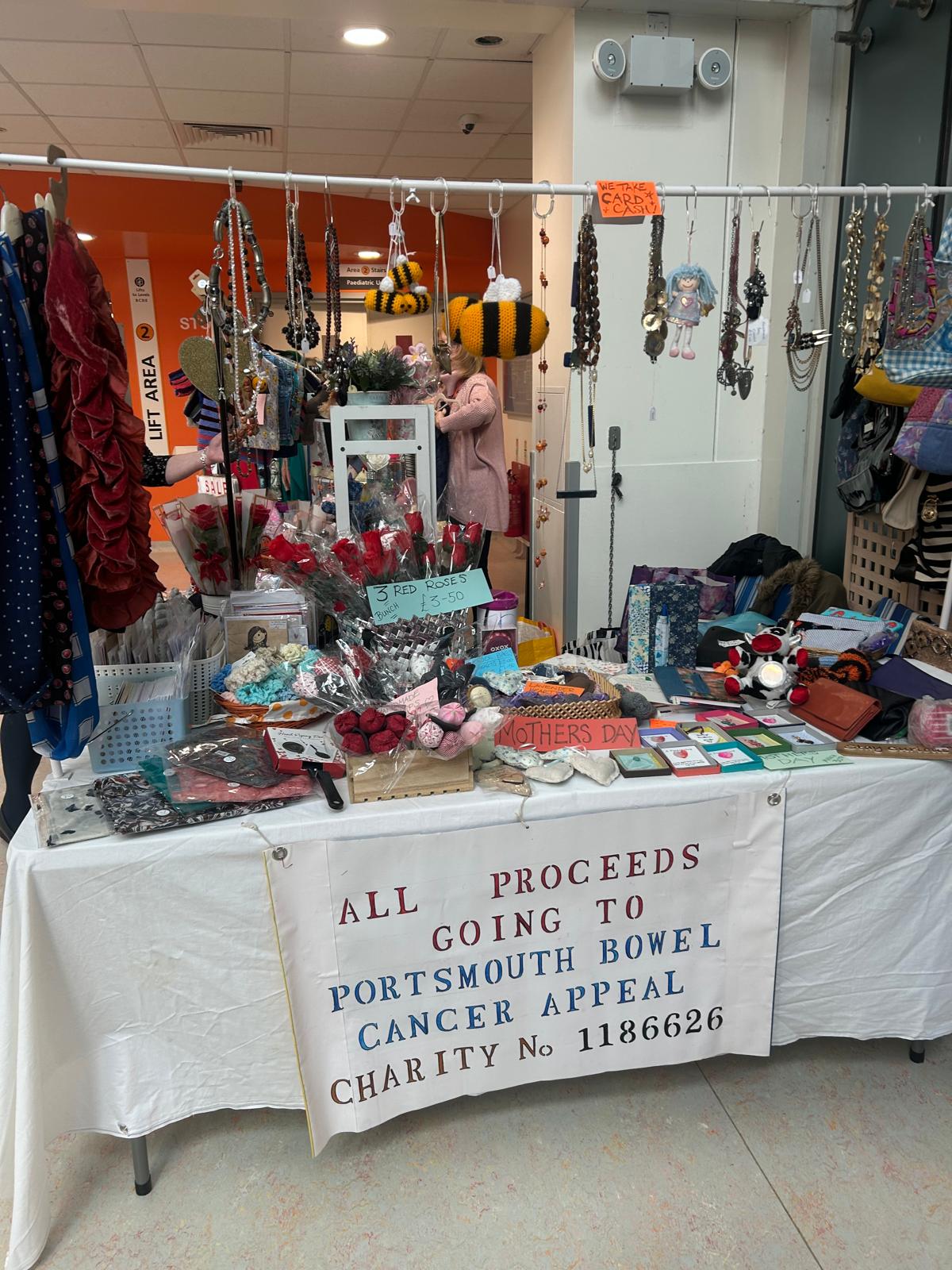 Making Every Sale Count: Pop-Up Shop Success at QA Hospital Raises £2,500