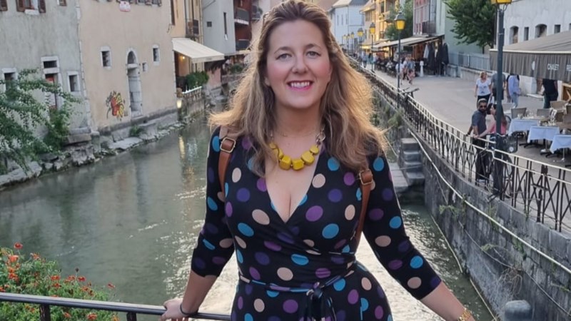 Elise Sargent, fundraising for Portsmouth Bowel Cancer Appeal